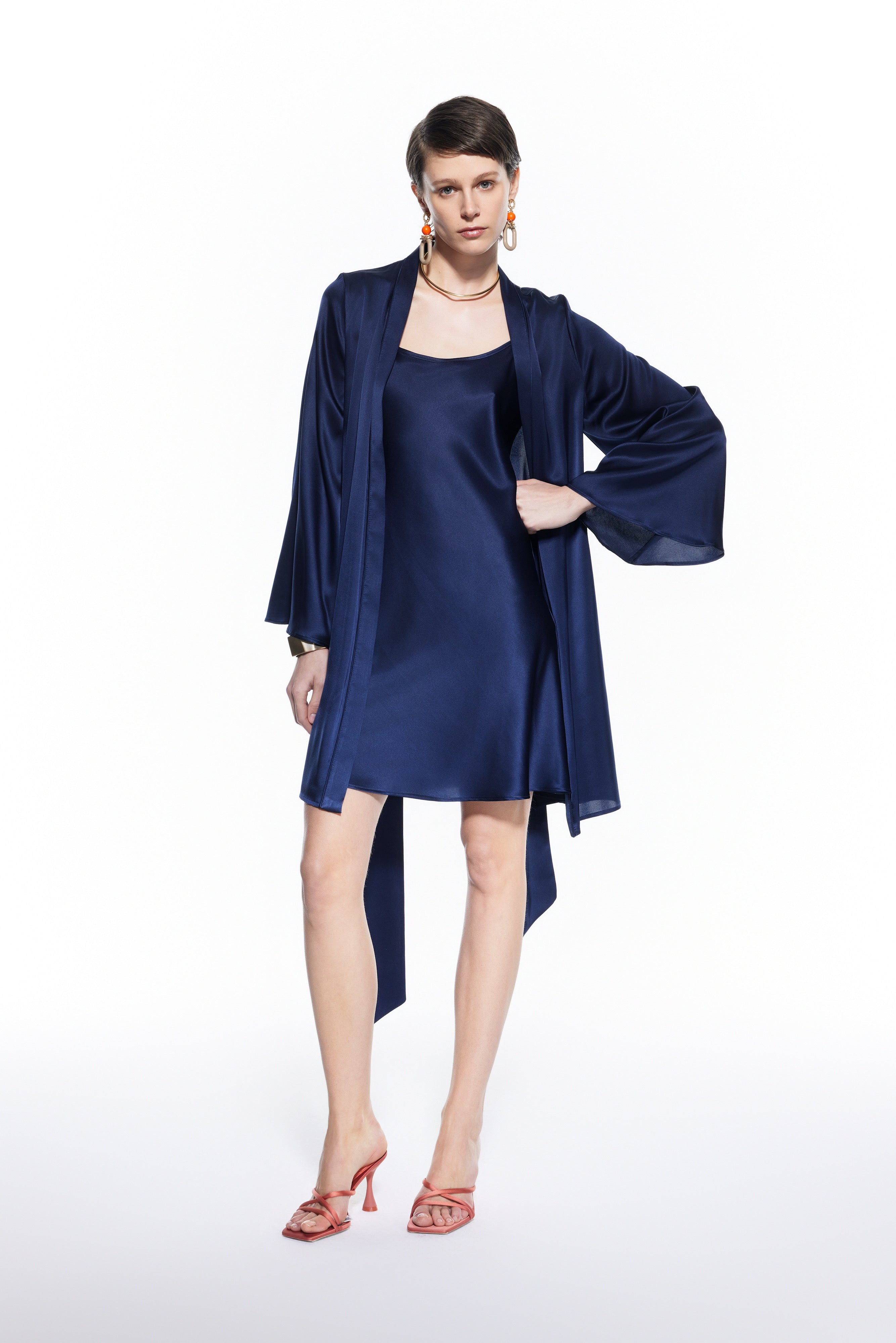 Anya Silk Robe