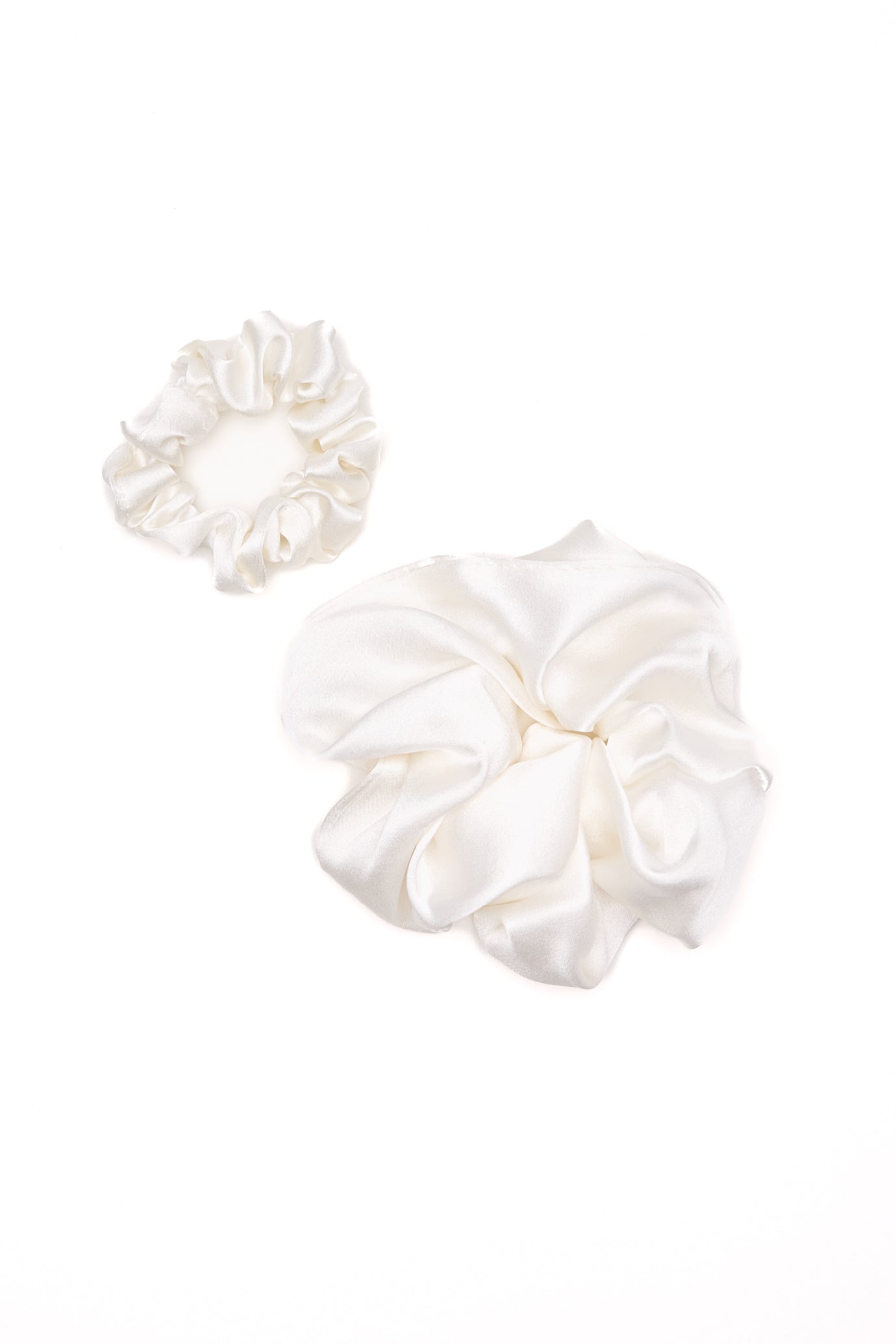 Pure Silk Scrunchie Set