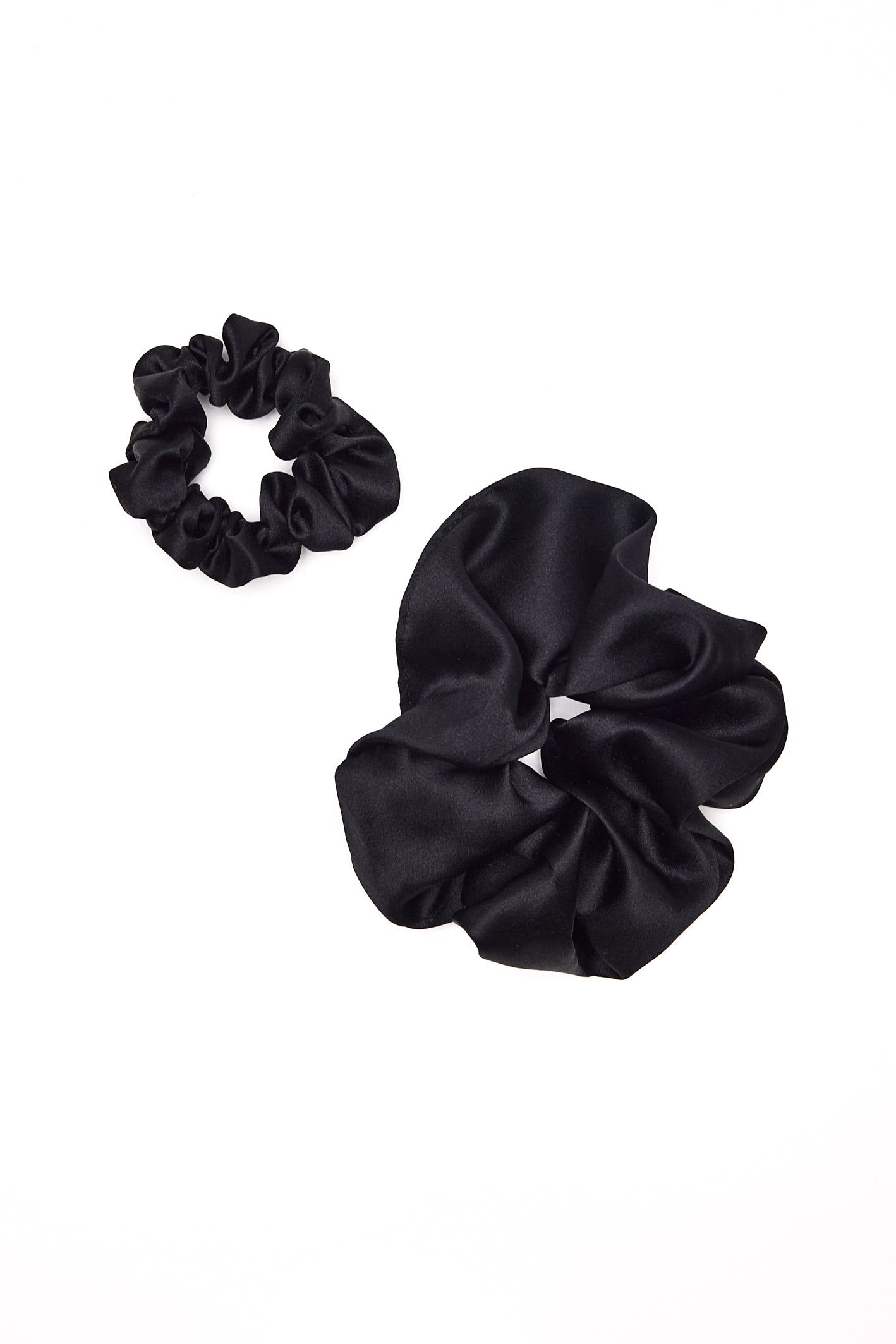 Pure Silk Scrunchie Set