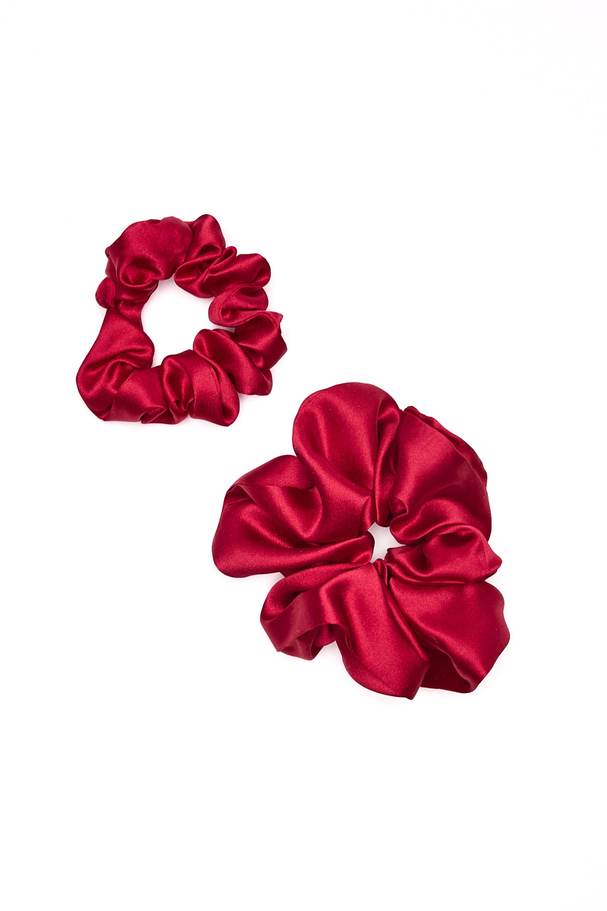 Pure Silk Scrunchie Set