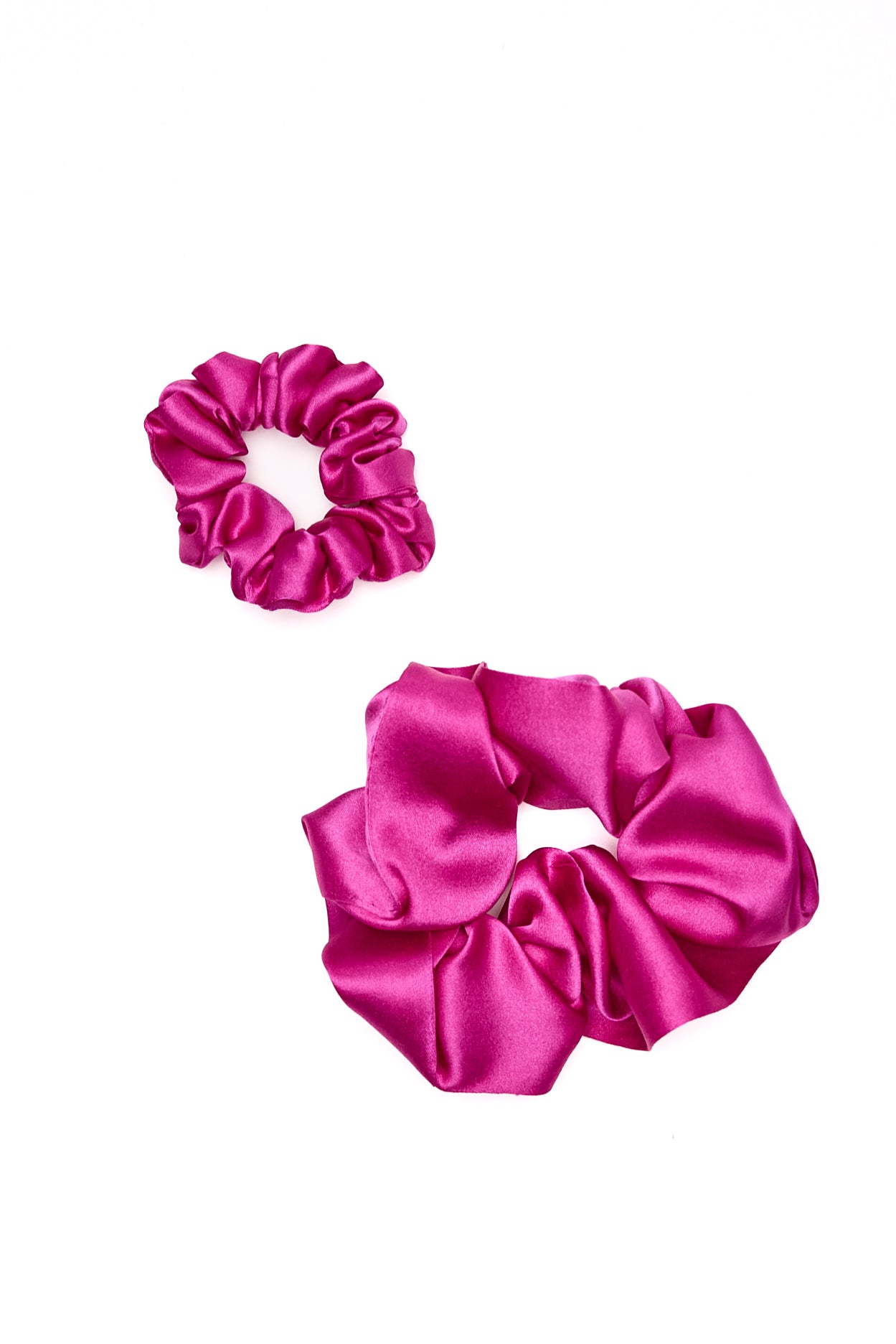 Pure Silk Scrunchie Set