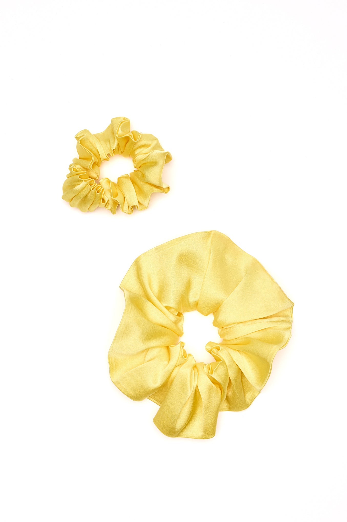 Pure Silk Scrunchie Set