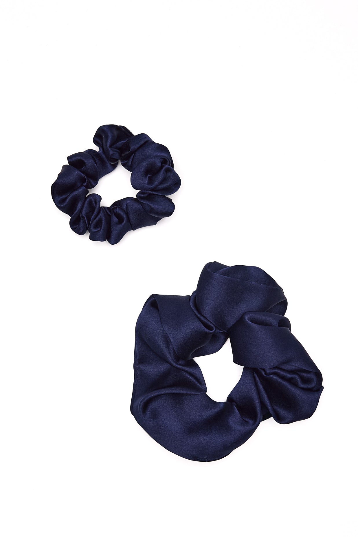 Pure Silk Scrunchie Set