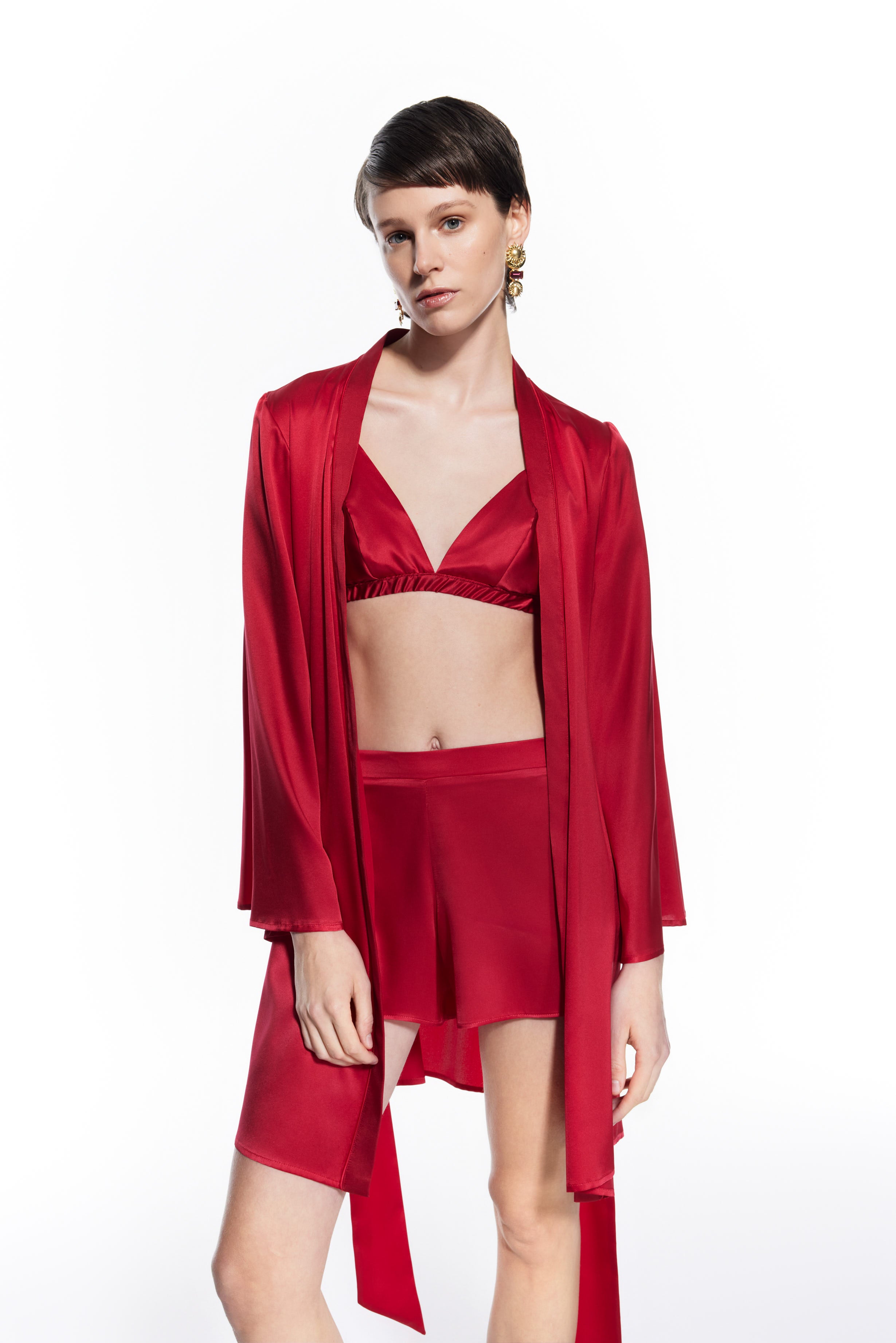 Anya Silk Robe